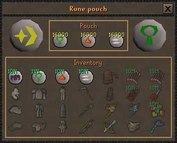 best runes for rune pouch.